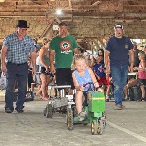 Kids Tractor Pull, Union Thresheree, Symco