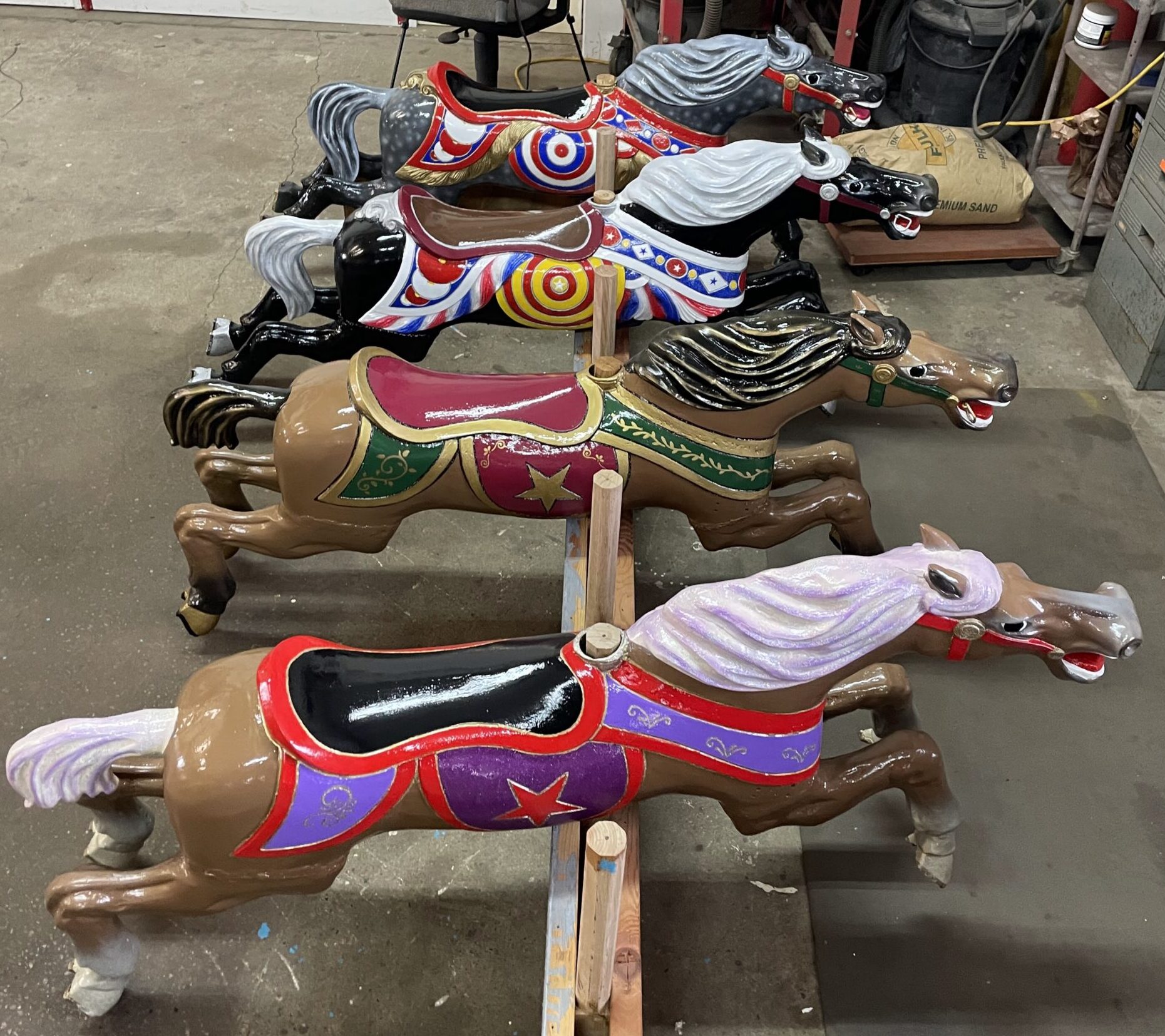 Corralling the horses