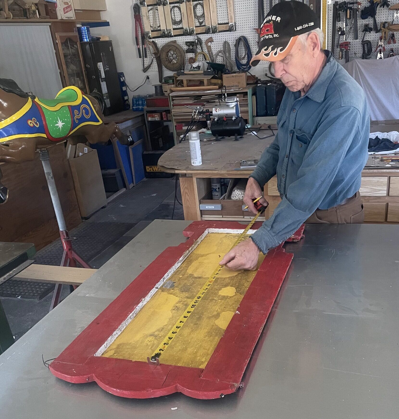 Carousel restoration