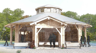 Draft of the new carousel building